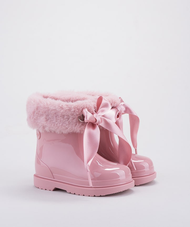Igor regenlaars Bimbi soft Roze - De Babyboetiek