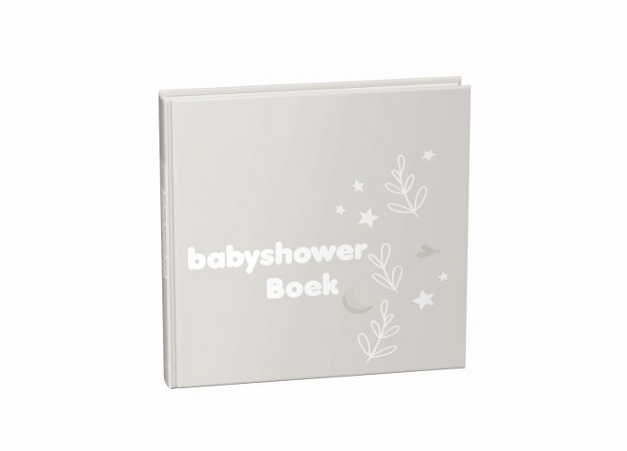 Jep babyshower boek grijs