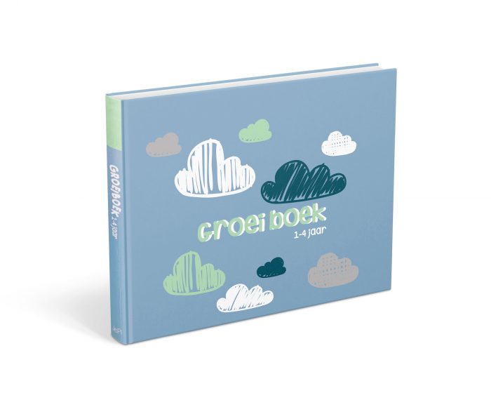 Jep groeiboek blauw