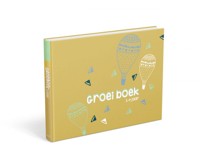 Jep groeiboek geel