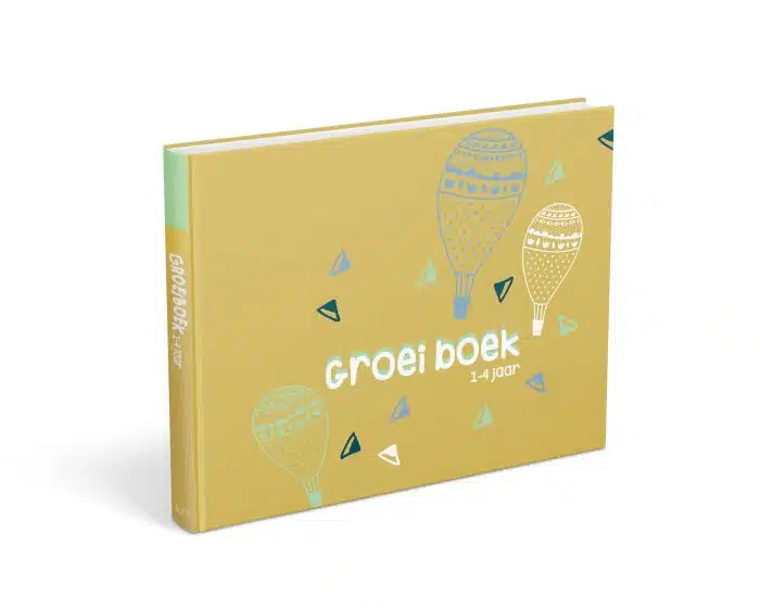 Jep groeiboek geel