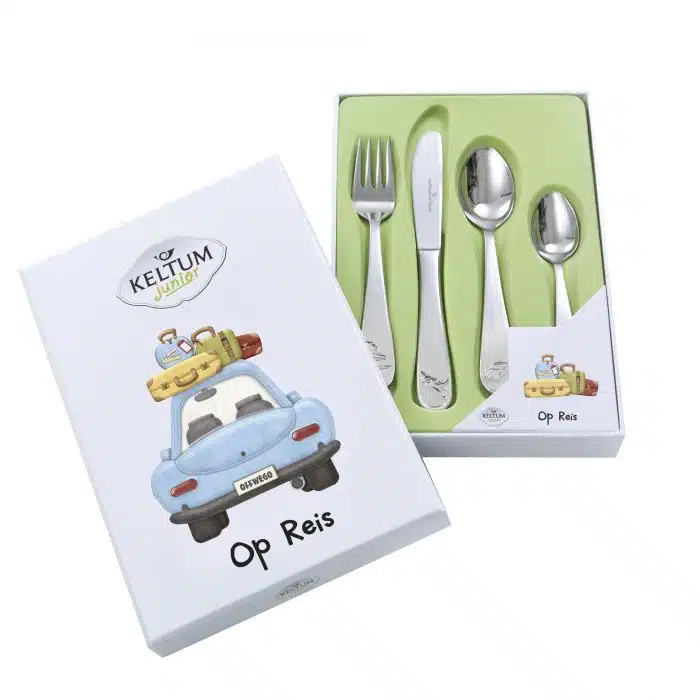 Kinderbestek set Op reis - Afbeelding 2