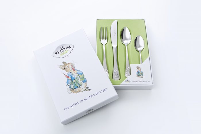 Kinderbestek set Pieter rabbit - Afbeelding 2