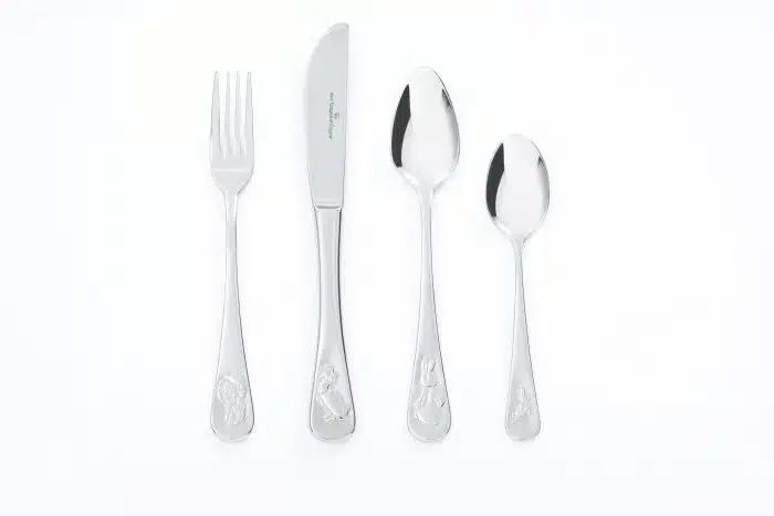 Kinderbestek set Pieter rabbit