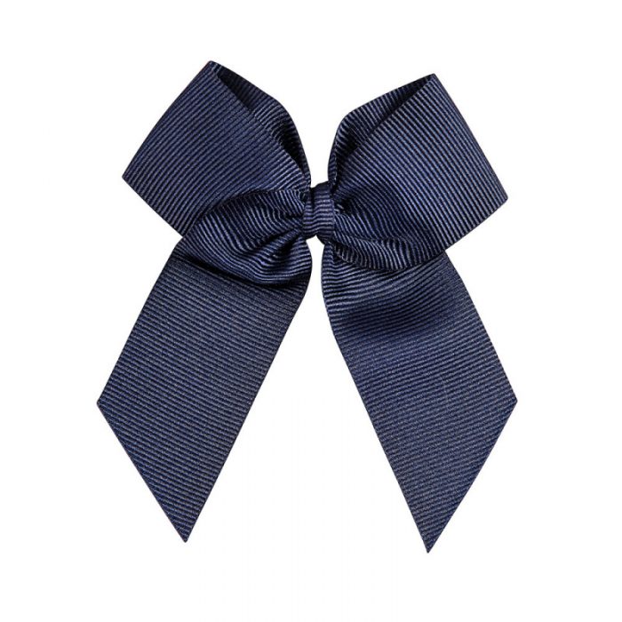 Cóndor haarclip strik donkerblauw