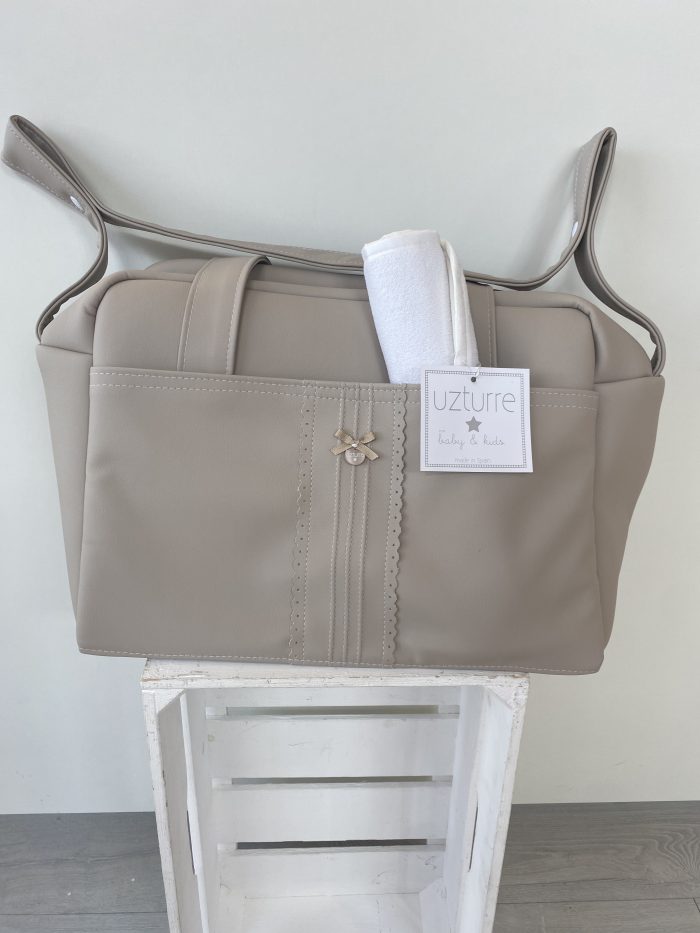 Uzturre luiertas met detail beige
