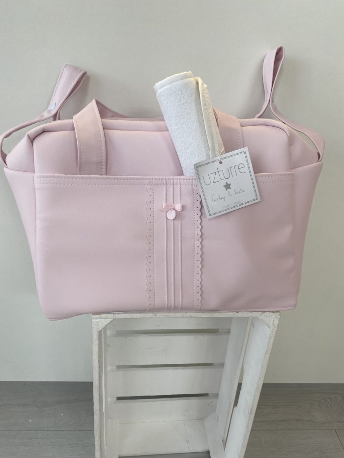Uzturre luiertas met detail roze