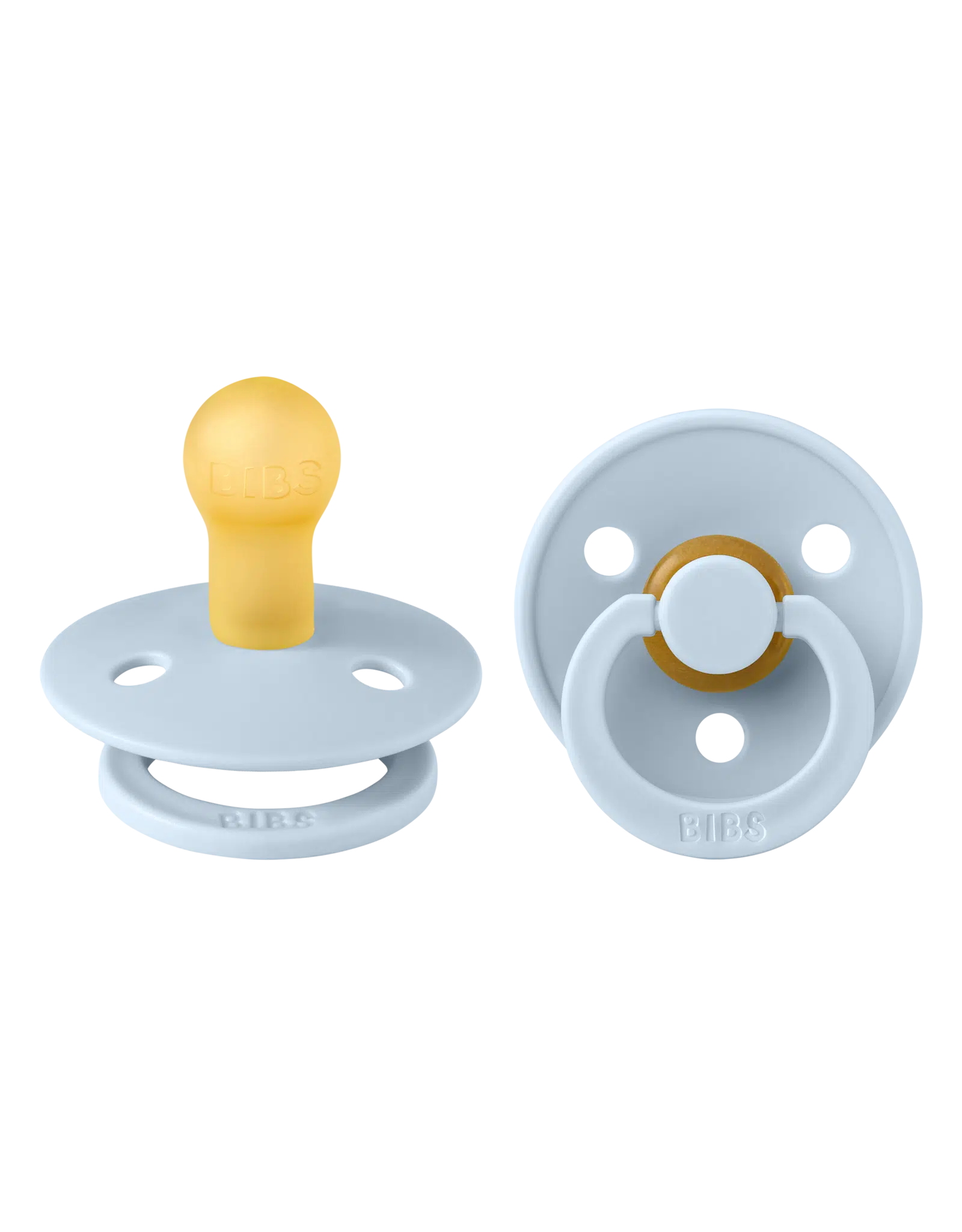 Bibs 2-pack baby blue 0-18m/T2