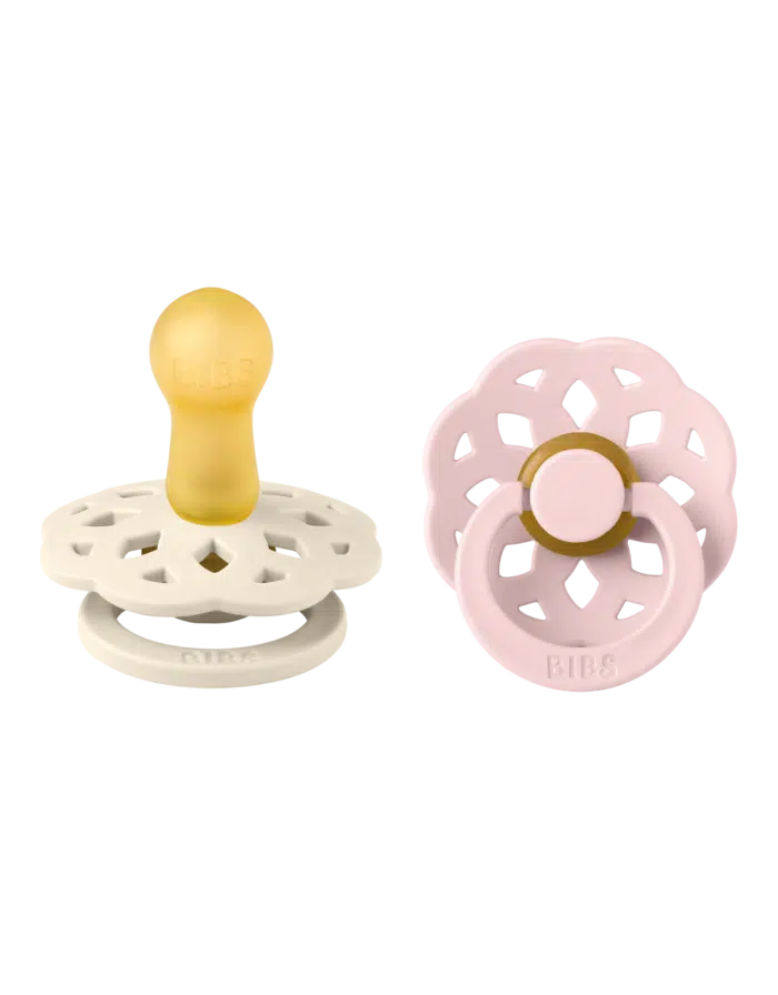 Bibs 2-pack Boheme ivory/blossom