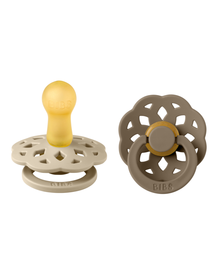 Bibs 2-pack Boheme vanilla/dark oak