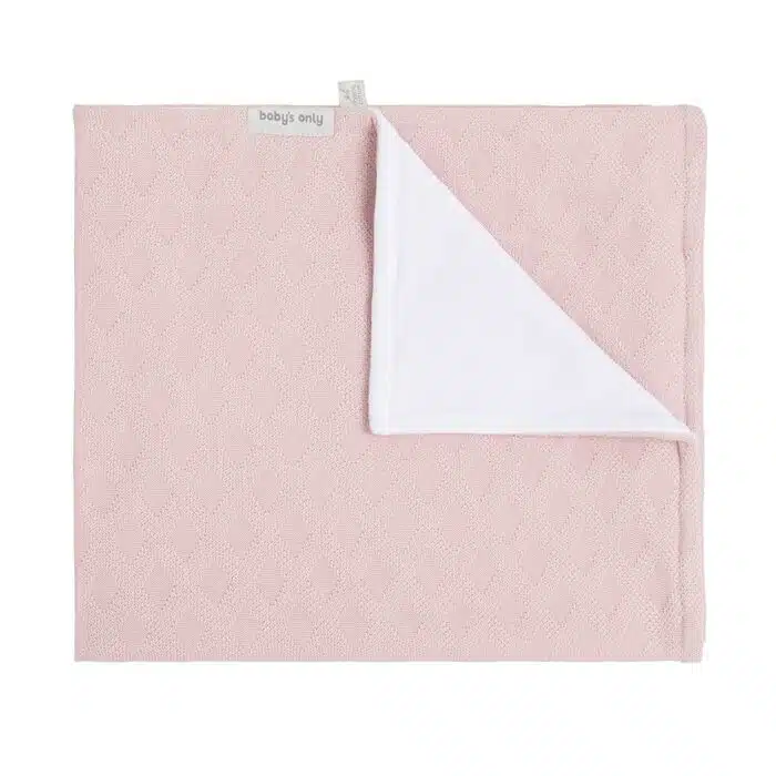 Baby's Only wiegdeken reef misty pink