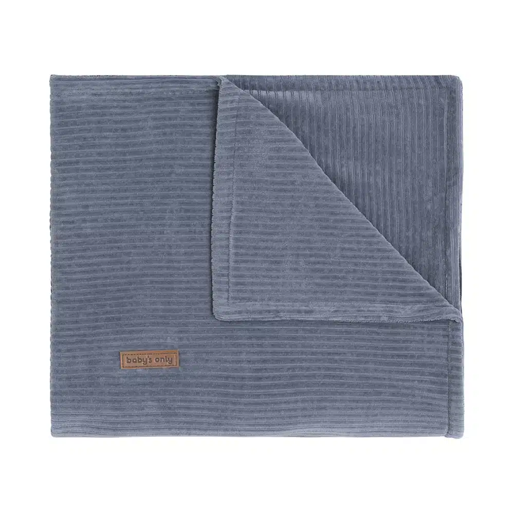 Baby's Only ledikant deken sense vintage blue