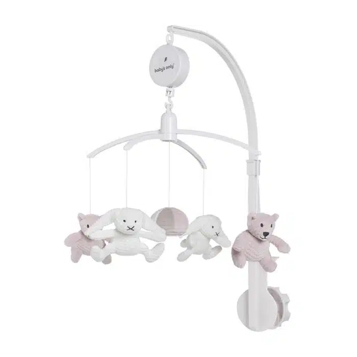 Baby's only muziekmobiel sense old pink