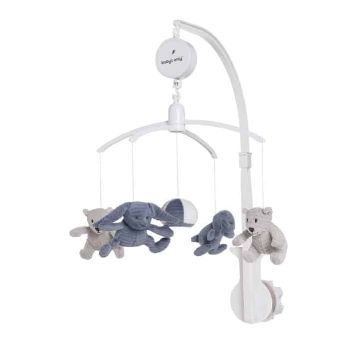Baby's only muziekmobiel sense vintage blue