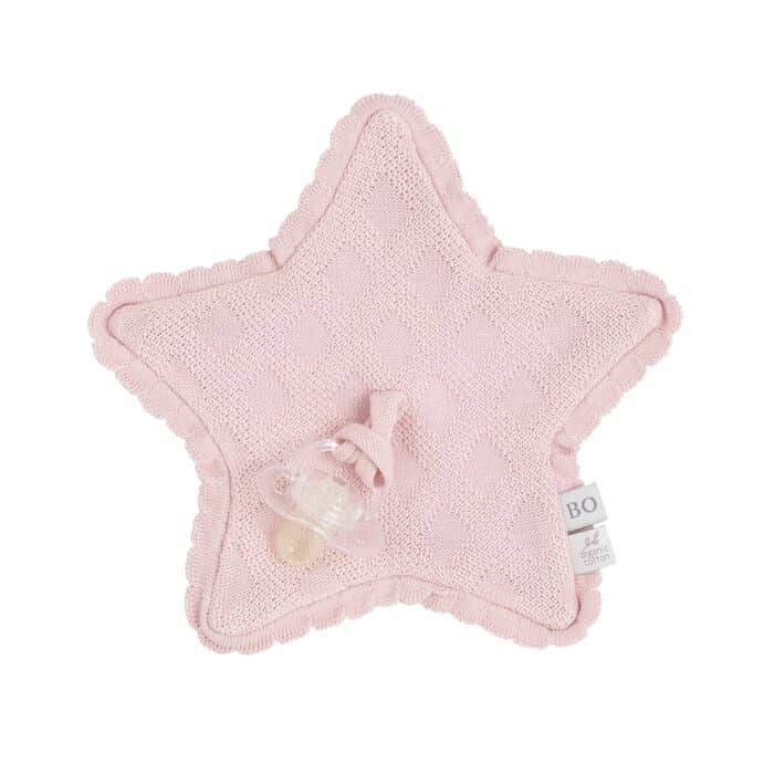 Baby's Only speendoekje ster reef old pink