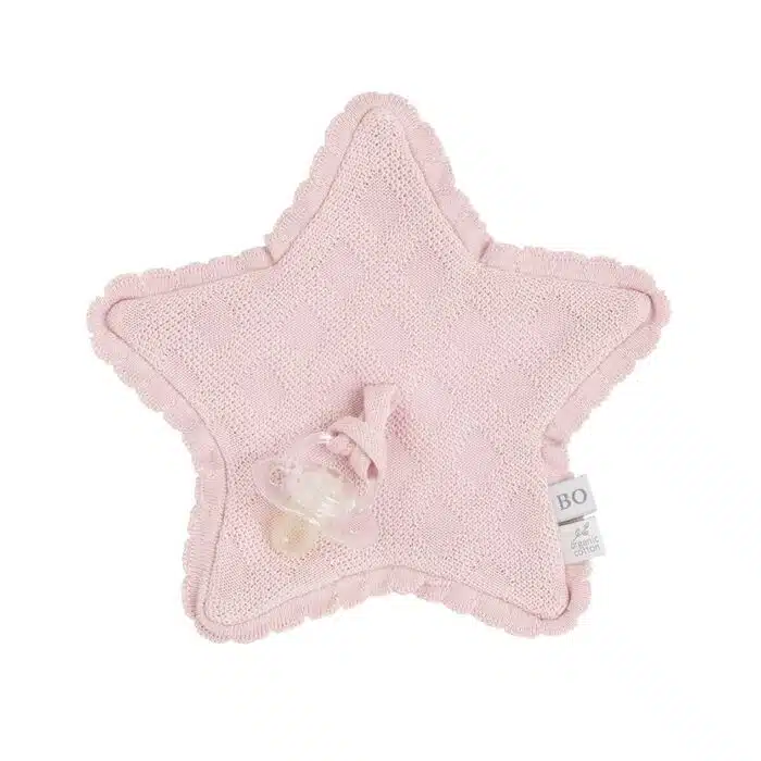Baby's Only speendoekje ster reef old pink