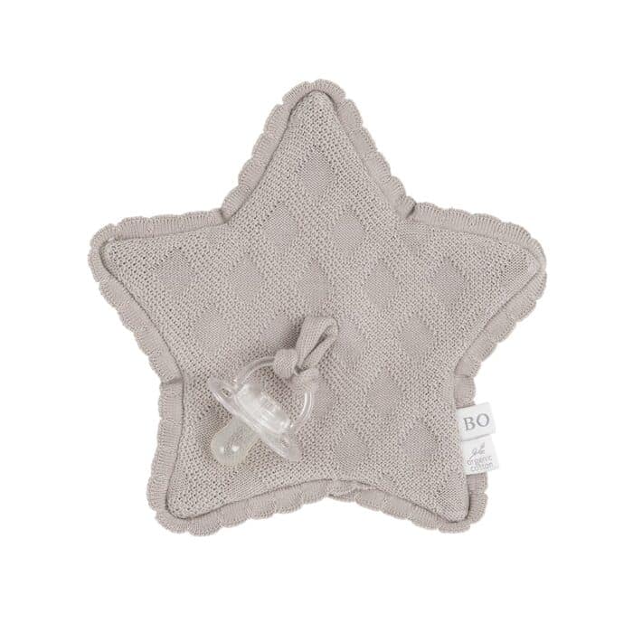 Baby's Only speendoekje ster reef taupe
