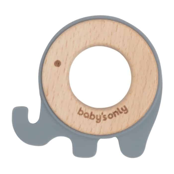 Baby's Only teething ring elephant grey