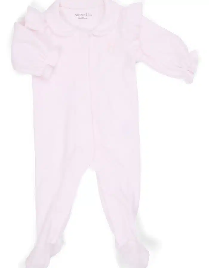 Poetree girls boxpak velours lichtroze