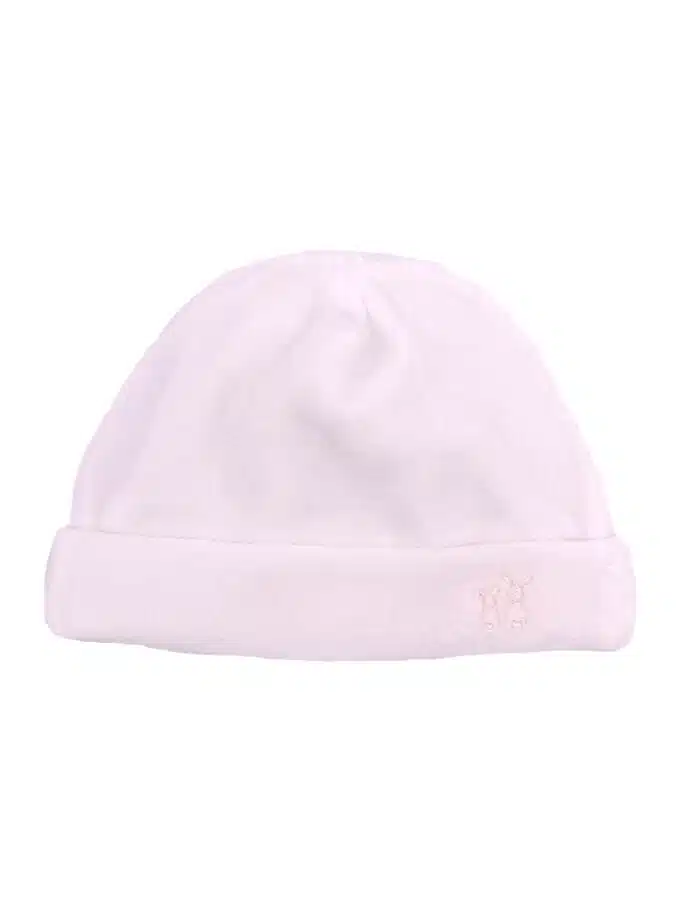 Poetree mutsje velours roze