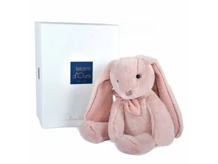 Doudou konijn 40cm oudroze