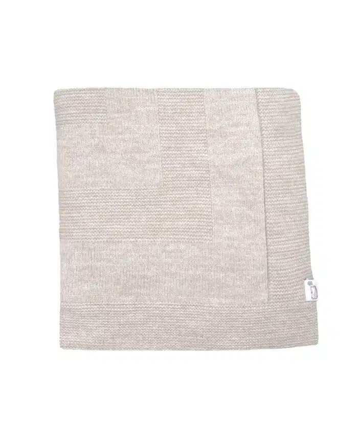 Poetree deken 90x100cm Aspen camel