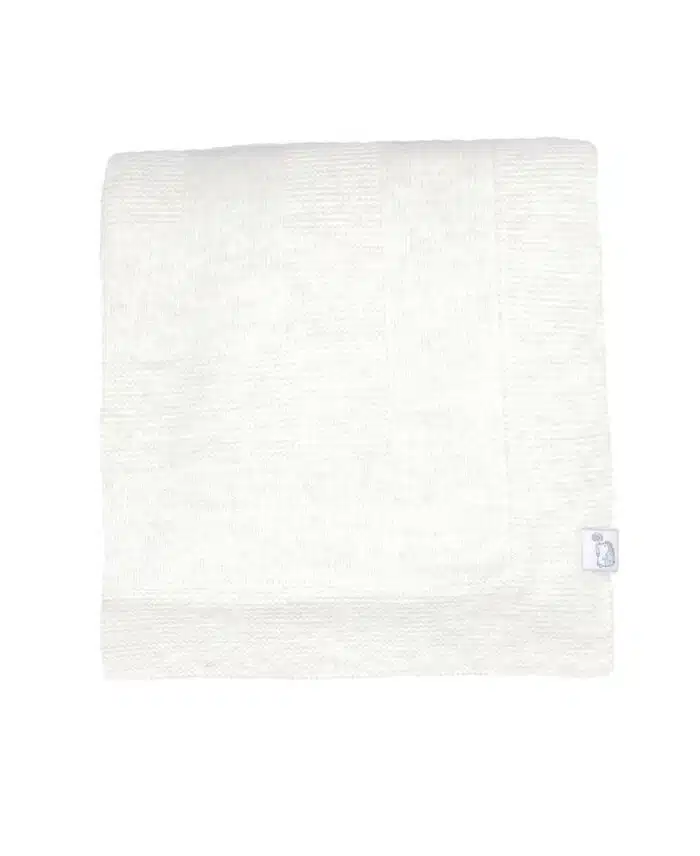 Poetree deken 90x100cm Aspen off white
