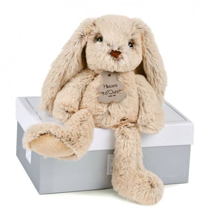 Doudou konijn caline beige 25cm