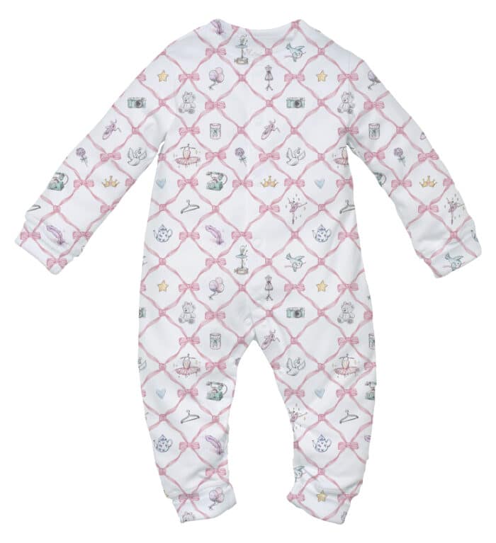 Little pie onesie pyjama Fantasy pink