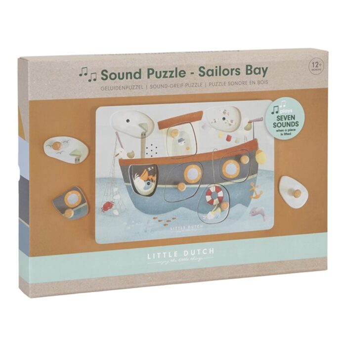Little dutch geluidenpuzzel sailors bay