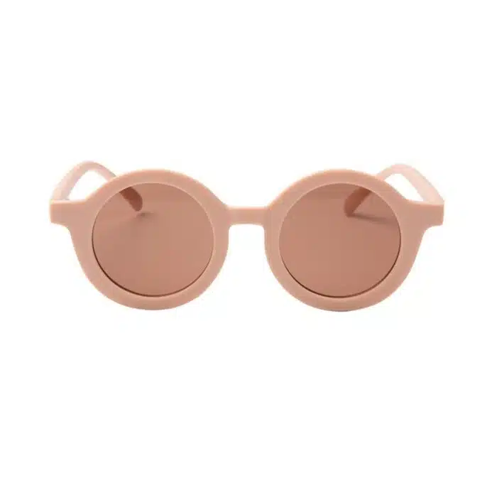 Baby dutch zonnenbril uni roze