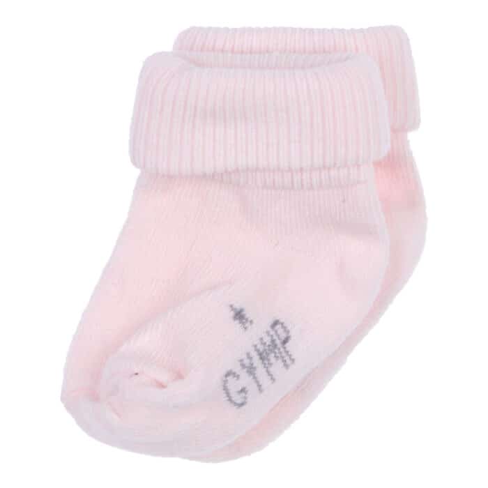 Gymp baby basis sokken roze