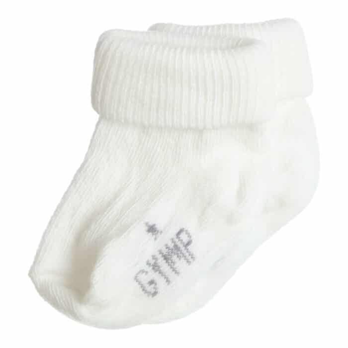 Gymp baby basis sokken creme