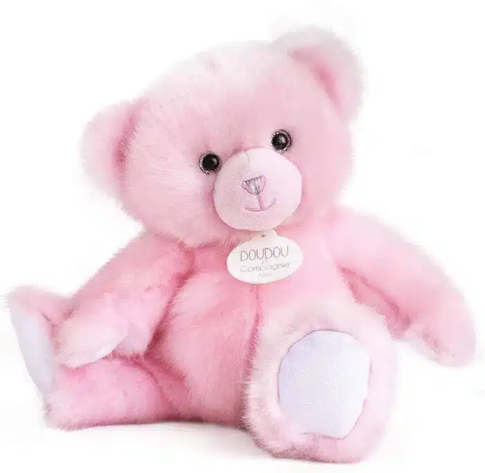 Doudou beer collection 30cm roze