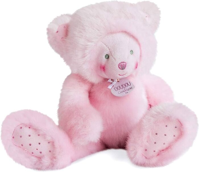 Doudou beer mimi 30cm roze