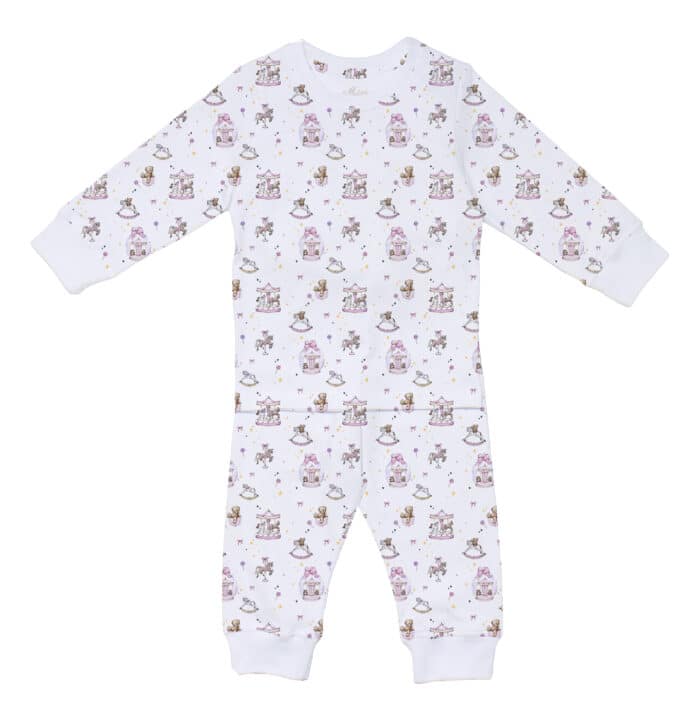 Little pie lange pyjama Present pink