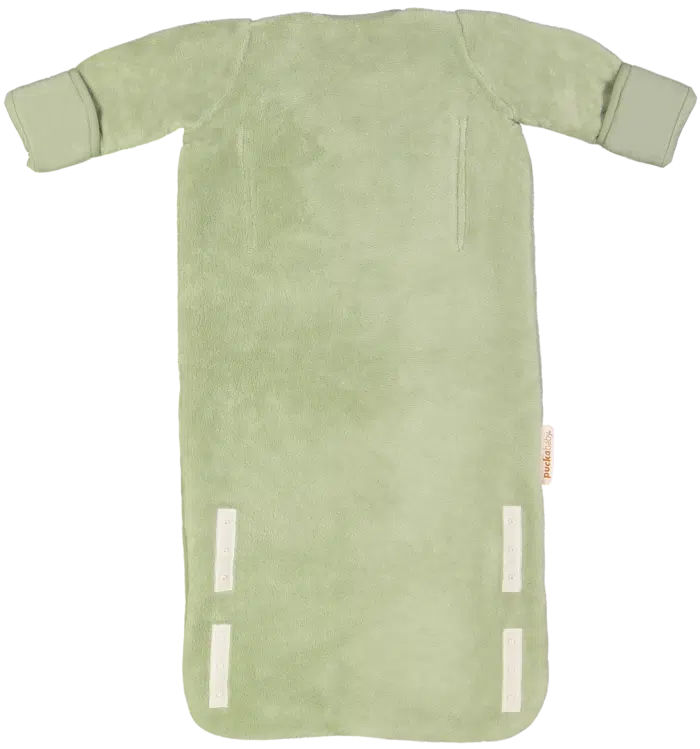Puckababy teddy newborn 0-6m Olive - Afbeelding 2