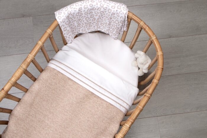 Poetree wieg laken Chevron camel - Afbeelding 2