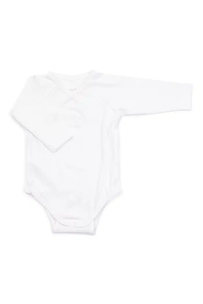 Poetree romper overslag wit/wit