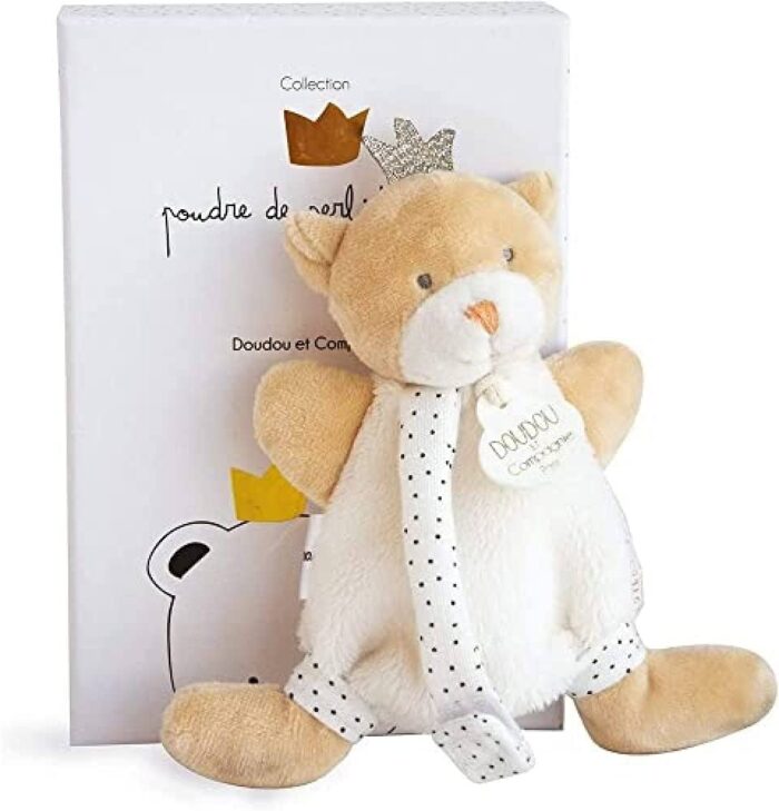 Doudou beer met kroon speendoekje