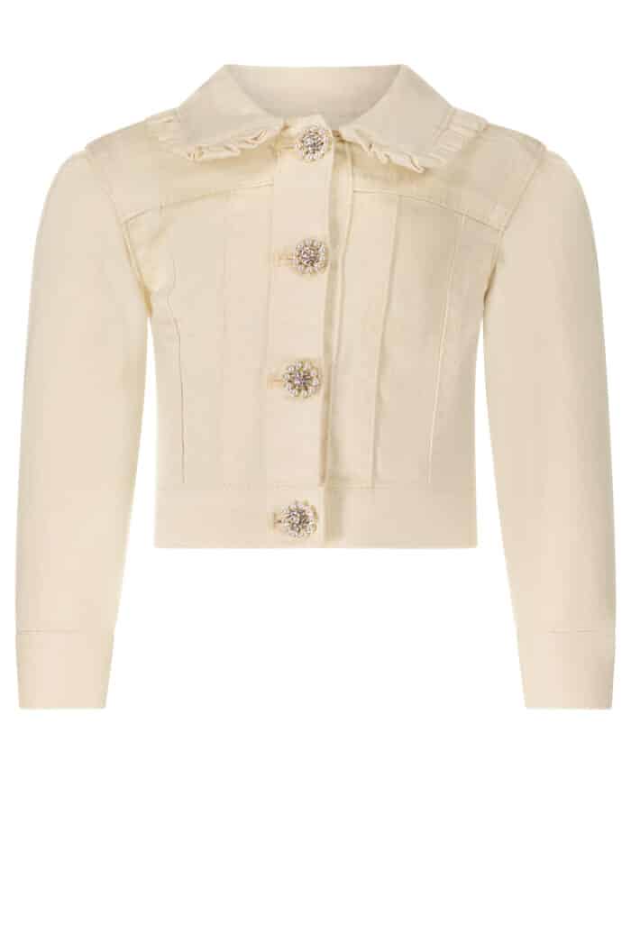 Le chic spijkerjasje girls ivory