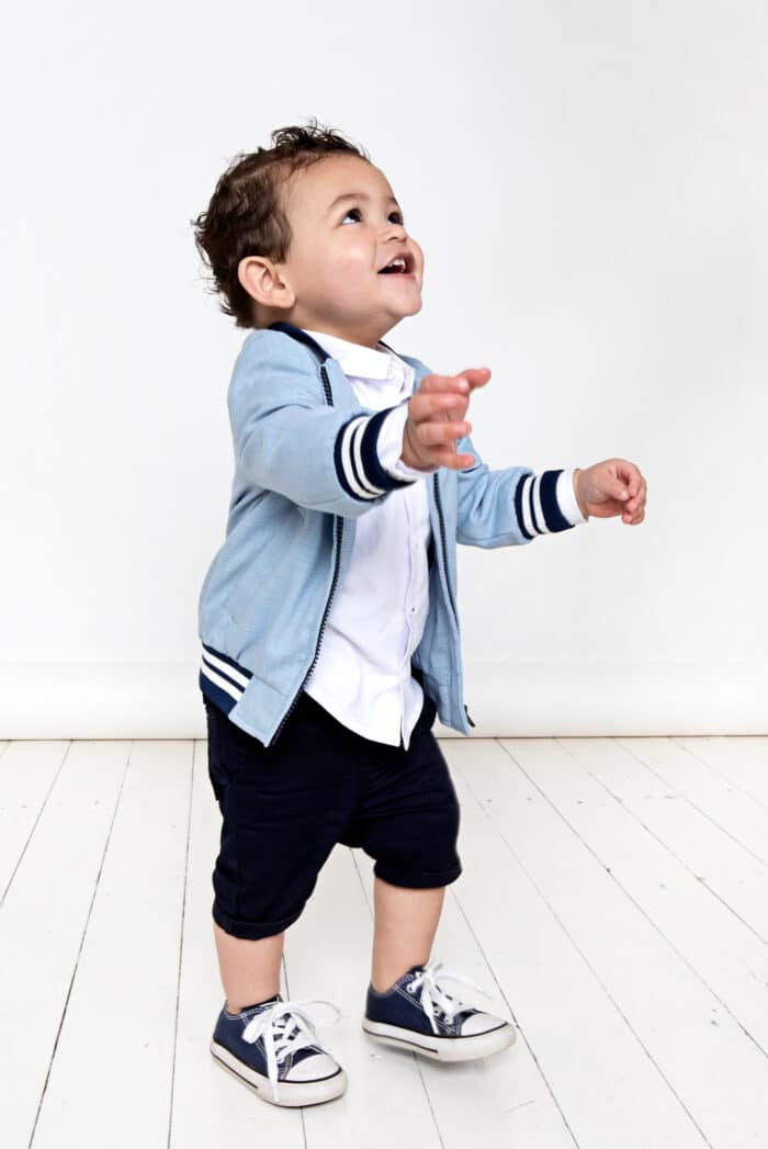 SALE Le chic garçon zomerjasje blauw - Afbeelding 3