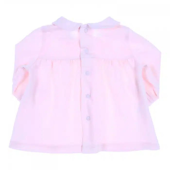 Gymp baby shirt met strikjes roze - Afbeelding 2