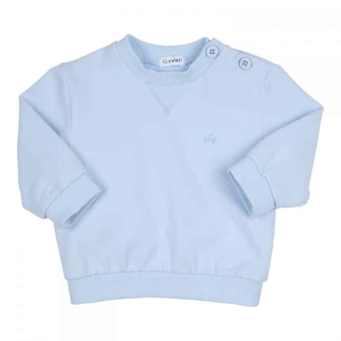 Gymp jogging sweater lichtblauw