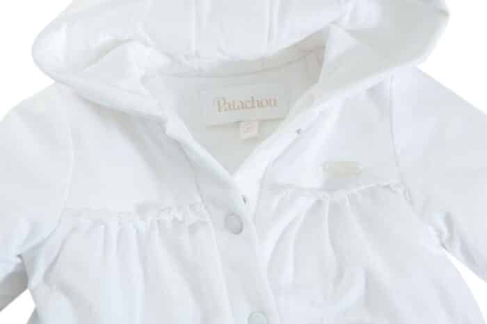 SALE Patachou babyjas met ajour wit - Afbeelding 2