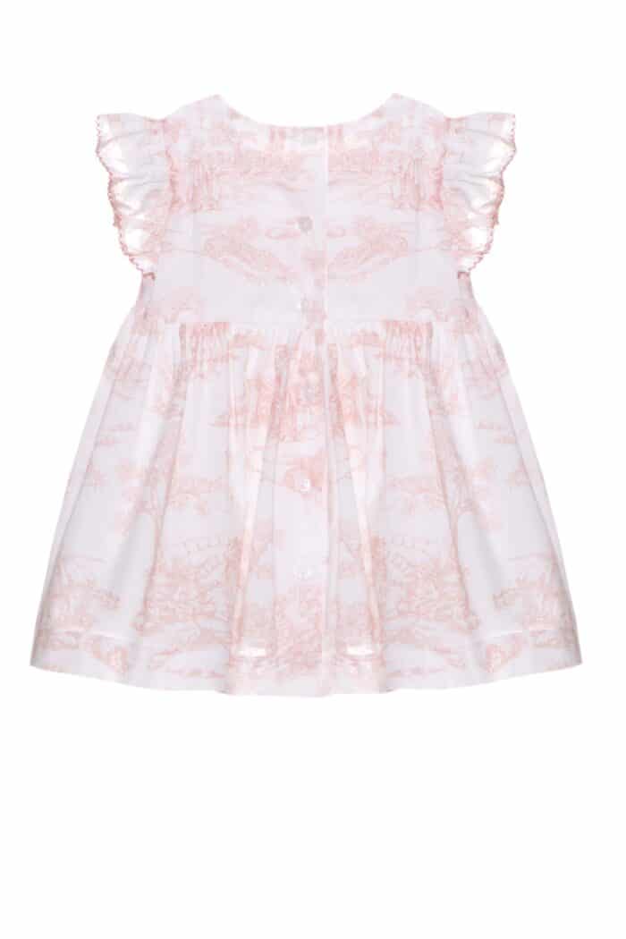 SALE Patachou jurk met print oudroze/wit - Afbeelding 3