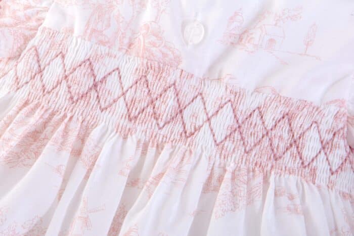 SALE Patachou jurk met print oudroze/wit - Afbeelding 2