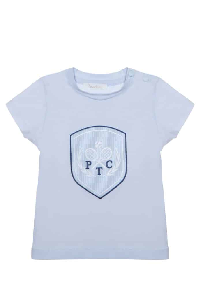 Patachou t-shirt 'ptc' lichtblauw
