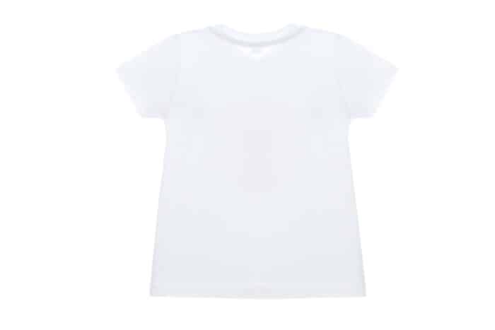 Patachou t-shirt met tennisbal wit/blauw - Afbeelding 3