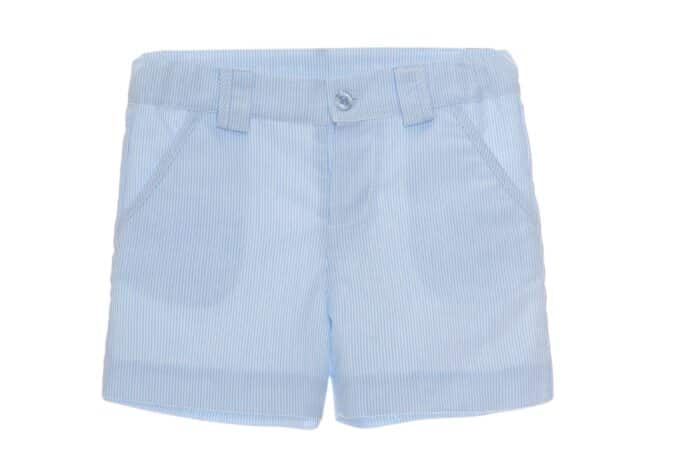 Patachou short met streepje lichtblauw